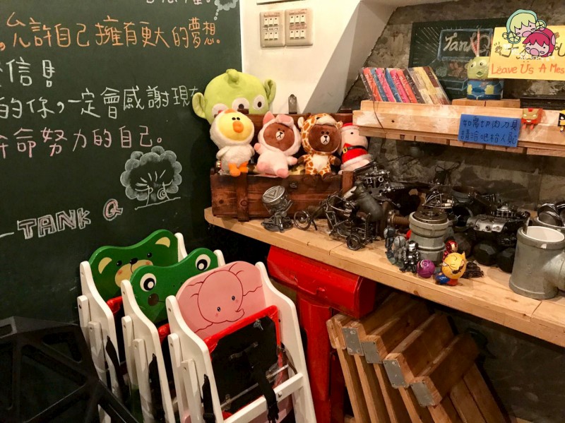 【松江南京】TankQ Cafe & Bar，迪士尼娃娃及漫威迷的天堂！超大份量早午餐(內附菜單)-環境
